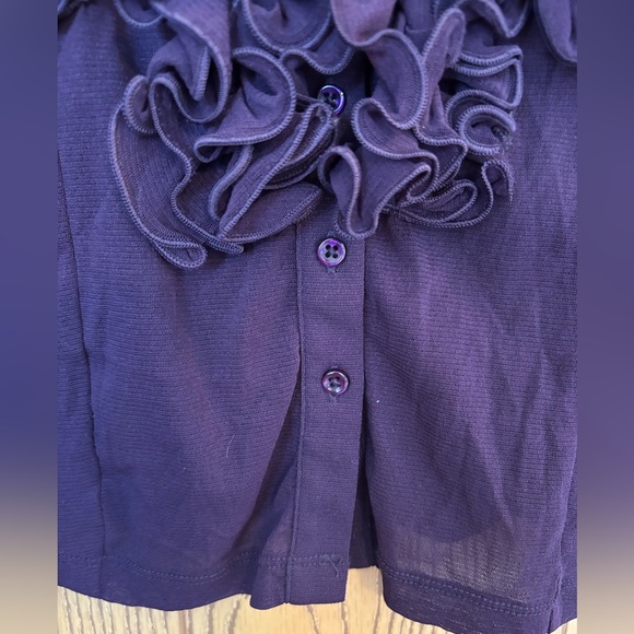 Apt. 9 Frilly Tank in Purple - Picture 4 of 9